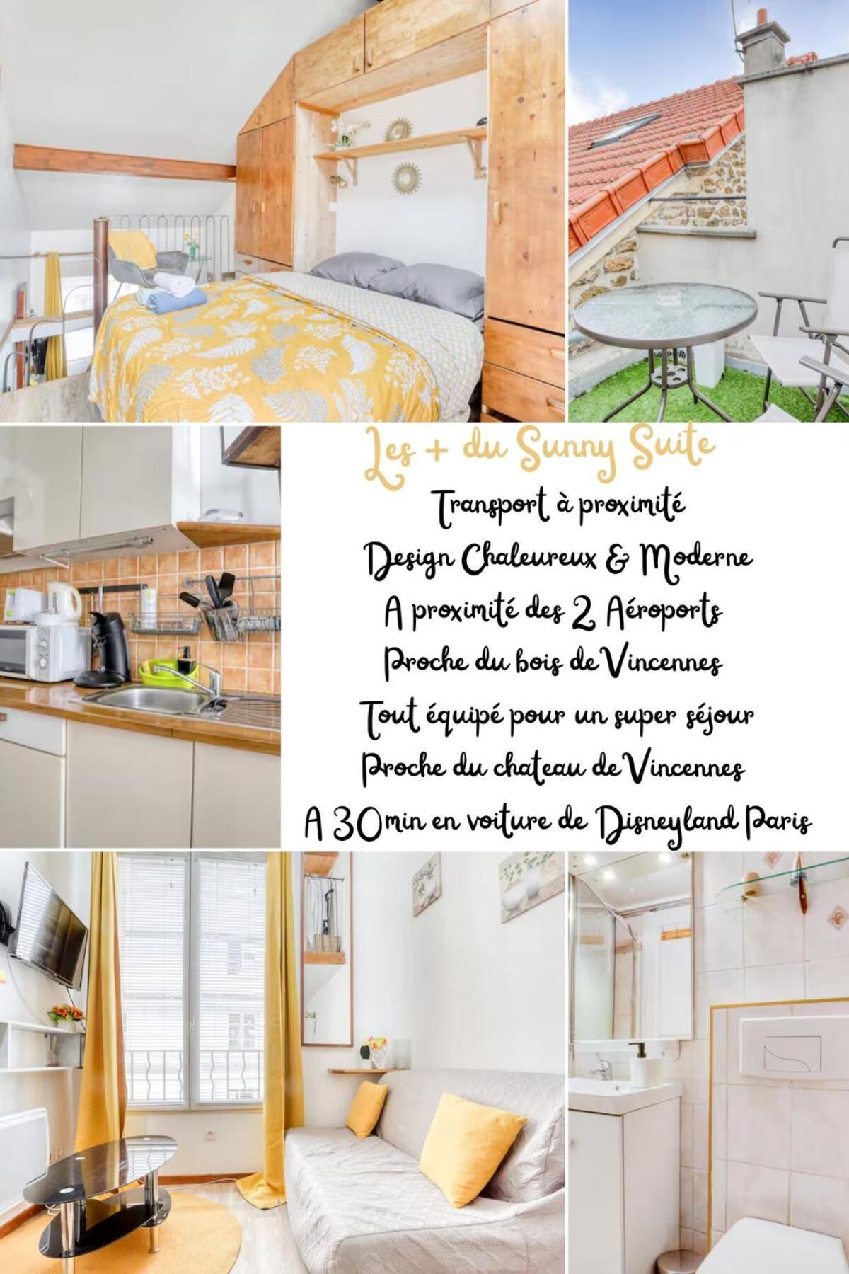 Sunny Suite-Proche Paris & Disney Fontenay-sous-Bois Extérieur photo